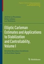 Cover: Elliptic Carleman Estimates and Applications to Stabilization and Controllability, Volume I - Birkhäuser