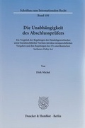 Cover: Die Unabh&auml;ngigkeit des Abschlusspr&uuml;fers - Duncker & Humblot
