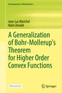Cover: A Generalization of Bohr-Mollerup's Theorem for Higher Order Convex Functions - Springer