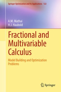 Enlarge image Cover: Fractional and Multivariable Calculus - Springer