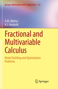 Enlarge image Cover: Fractional and Multivariable Calculus - Springer