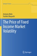 Cover: The Price of Fixed Income Market Volatility - Springer