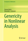 Cover: Genericity in Nonlinear Analysis - Springer