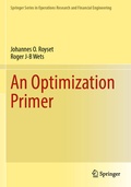 Cover: An Optimization Primer - Springer