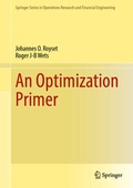 Cover: An Optimization Primer - Springer