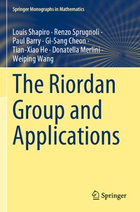Enlarge image Cover: The Riordan Group and Applications - Springer
