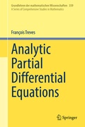 Cover: Analytic Partial Differential Equations - Springer