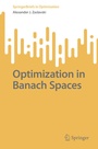 Cover: Optimization in Banach Spaces - Springer