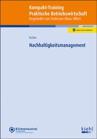 Abbildung von: Nachhaltigkeitsmanagement - Kiehl