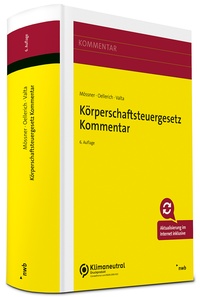 Abbildung von: Körperschaftsteuergesetz Kommentar - NWB