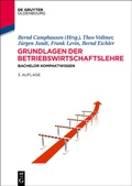 Cover: Grundlagen der Betriebswirtschaftslehre - De Gruyter Oldenbourg