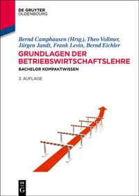 Bild: Grundlagen der Betriebswirtschaftslehre - De Gruyter Oldenbourg