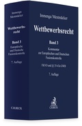 Cover: Wettbewerbsrecht - Band 3 - C.H.BECK