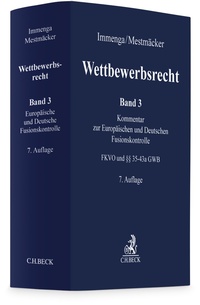 Abbildung von: Wettbewerbsrecht - Band 3 - C.H.BECK