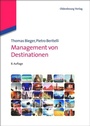Cover: Management von Destinationen - De Gruyter Oldenbourg