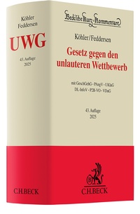 Bild vergrößern Bild: Gesetz gegen den unlauteren Wettbewerb: UWG - C.H.BECK