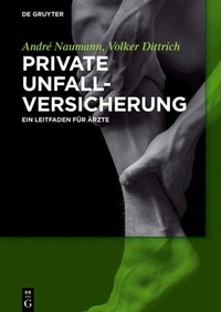 Enlarge image Cover: Private Unfallversicherung - De Gruyter