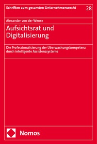 Abbildung von: Aufsichtsrat und Digitalisierung - Nomos