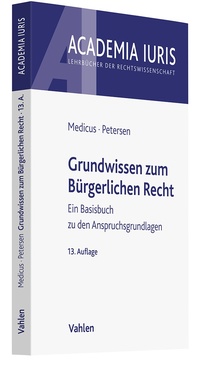 Abbildung von: Grundwissen zum Bürgerlichen Recht - Vahlen