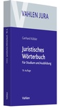 Cover: Juristisches Wörterbuch - Vahlen