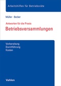 Cover: Betriebsversammlungen - Vahlen