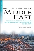 Cover: The Contemporary Middle East - Wiley-Blackwell