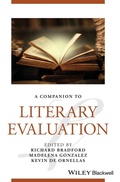 Cover: A Companion to Literary Evaluation - Wiley-Blackwell