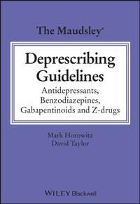 Enlarge image Cover: The Maudsley Deprescribing Guidelines - Wiley-Blackwell