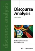 Cover: Discourse Analysis - Wiley-Blackwell