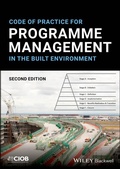 Cover: Code of Practice for Programme Management in the Built Environment - Wiley-Blackwell