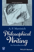Cover: Philosophical Writing - Wiley-Blackwell