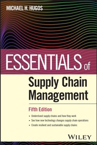 Enlarge image Cover: Essentials of Supply Chain Management - Wiley