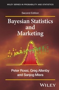Cover: Bayesian Statistics and Marketing - Wiley