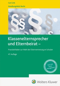 Abbildung von: Klassenelternsprecher und Elternbeirat - Carl Link Verlag
