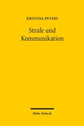 Bild: Strafe und Kommunikation - Mohr Siebeck