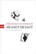 Cover: Sie sagt. Er sagt. - btb