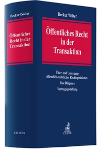 Enlarge image Cover: Öffentliches Recht in der Transaktion - C.H.BECK
