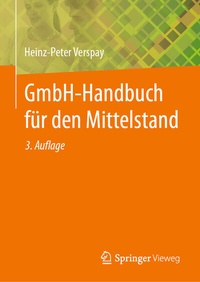 Abbildung von: GmbH-Handbuch für den Mittelstand - Springer Vieweg