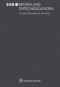 Abbildung von: SGB RE - Renten und Entschädigungen - Wolters Kluwer Deutschland