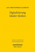 Abbildung von: Digitalisierung lokaler Medien - Mohr Siebeck