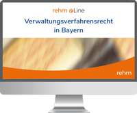 Abbildung von: Verwaltungsverfahrensrecht in Bayern online - Rehm