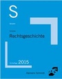 Cover: Skript Rechtsgeschichte - Alpmann Schmidt