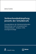 Cover: Verbrechensbek&auml;mpfung jenseits der Schuldstrafe - Nomos