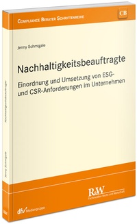 Abbildung von: Nachhaltigkeitsbeauftragte - Fachmedien Recht und Wirtschaft