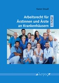 Cover: Arbeitsrecht f&uuml;r &Auml;rztinnen und &Auml;rzte an Krankenh&auml;usern - Logos