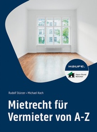 Abbildung von: Mietrecht für Vermieter von A-Z - Haufe-Lexware