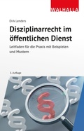 Abbildung von: Disziplinarrecht im öffentlichen Dienst - Walhalla