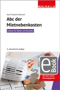 Cover: ABC der Mietnebenkosten - Walhalla