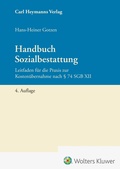 Abbildung von: Handbuch Sozialbestattung - Carl Heymanns Verlag