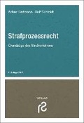 Cover: Strafprozessrecht - Rolf Schmidt Verlag